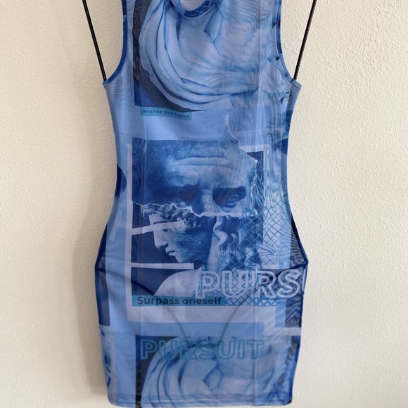 Blue dress - Picture 2 of 5